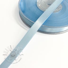 Panglică din satin reversibilă 9 mm light blue