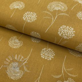 Țesătură decorativă Linenlook Elegant dandelion golden yellow