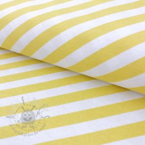 Țesătură decorativă Stripes pastel yellow 2nd class