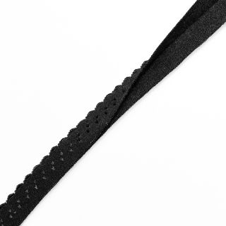 Bandă elastică 12 mm LUXURY black