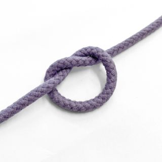 Șnur din bumbac 5 mm lavender