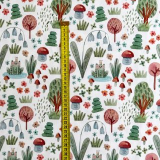 Tricot Cute forest design B digital print