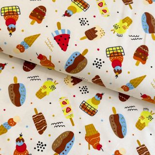 Tricot Icecreams multi digital print