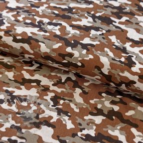 Țesătură din bumbac Camouflage brick