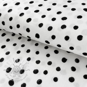 Mușelină Draw dots Snoozy white