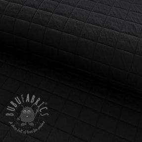 Material textil matlasat Square jacquard black