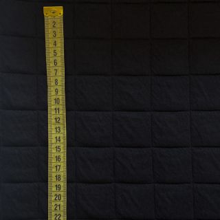 Material textil matlasat Square jacquard black