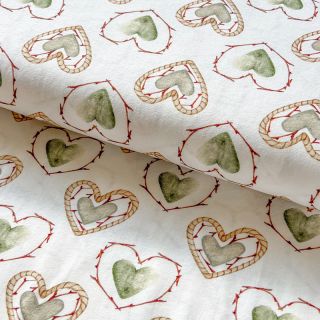 Tricot Hearts Snoozy design C digital print