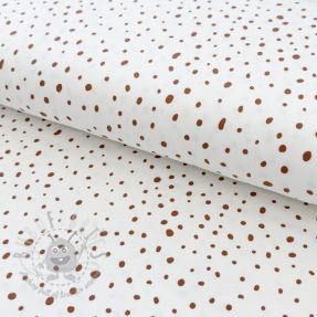 Tricot Dots Snoozy brick