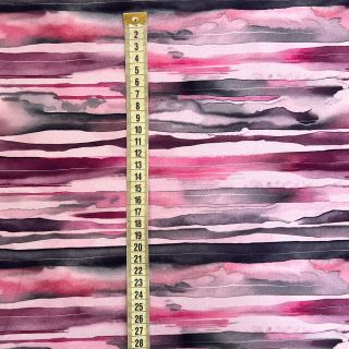 Jerse trening Wavy stripes dark rose digital print