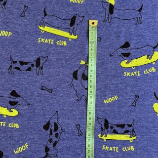 Tricot Skate club cobalt melange