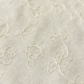 Viscoză cu in EMBROIDERY Climbing flowers