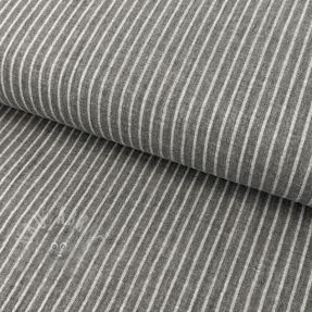 Mușelină YARN DYED Stripes grey