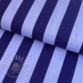 Țesătură din bumbac FLANNEL Stripes cobalt