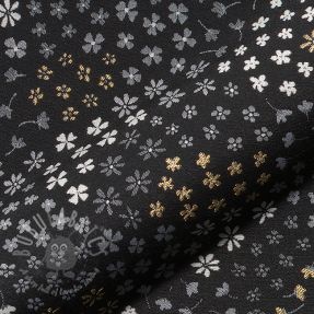 Țesătură decorativă jacquard Flower Mix Sprinkle metallic deluxe