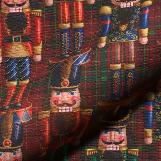 Țesătură decorativă Nutcracker Family digital print