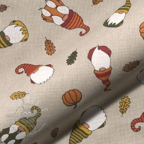 Țesătură decorativă Linenlook Tomte Falling Leaves