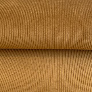 Catifea raiată 6W STRETCH mustard