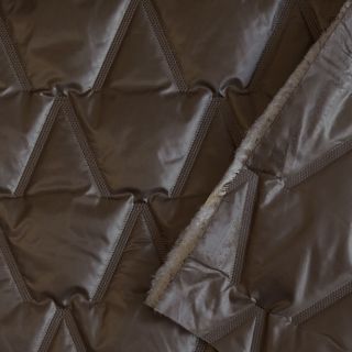 Material textil matlasat Triangle taupe