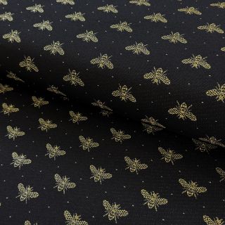 Țesătură decorativă jacquard Busy noir