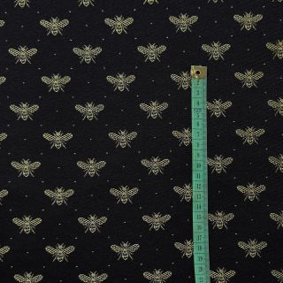 Țesătură decorativă jacquard Busy noir