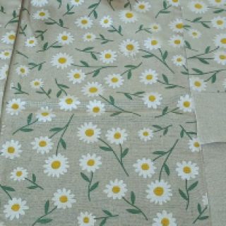 Țesătură decorativă Linenlook Daisy sweet field