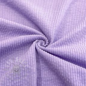 Catifea raiată 6W WASHED STRETCH lilac