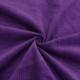 Catifea raiată 6W WASHED STRETCH purple