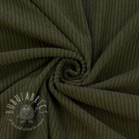 Catifea raiată 6W COTTON TOUCH camo green