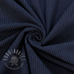 Catifea raiată 6W COTTON TOUCH navy