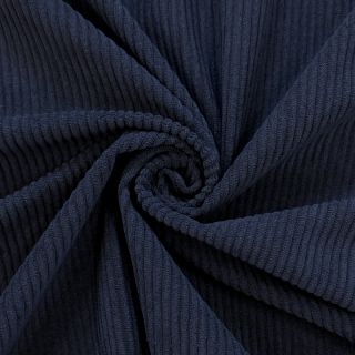 Catifea raiată 6W COTTON TOUCH navy