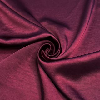 Satin SOIVÉ bordeaux