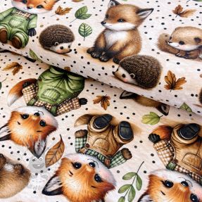 Tricot Foxy design A digital print