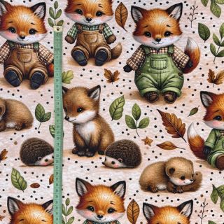 Tricot Foxy design A digital print