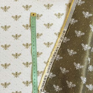 Țesătură decorativă jacquard Busy blanc