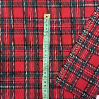 Scottish Check SMALL red