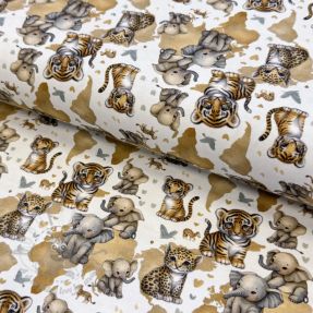 Tricot Safari animals design C digital print