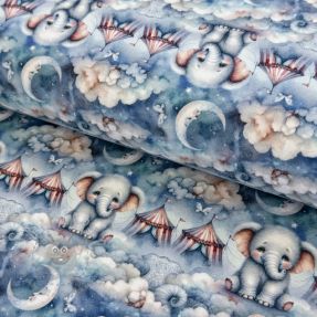 Tricot Dreamy furs design C digital print