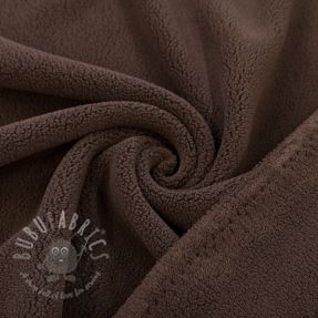 Fleece COMFORT STRETCH dark brown