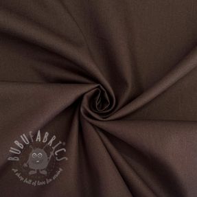 Poplin din bumbac dark brown 2nd class