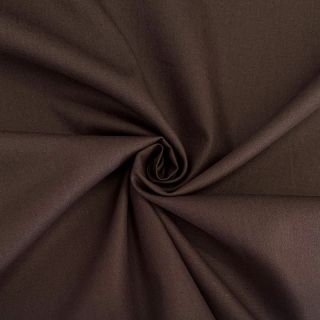 Poplin din bumbac dark brown 2nd class