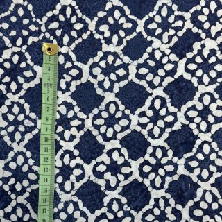 Țesătură din bumbac BATIK NEW INDIGO design D