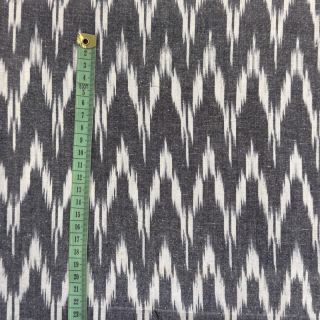 Țesătură din bumbac IKAT grey design A