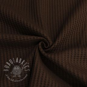 Tricot WAFFLE dark mocha