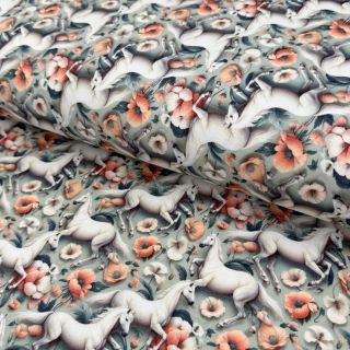 Tricot Pretty Horses design B digital print