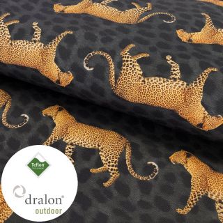 Țesătură decorativă teflonată Teflon LEOPARD PARADE