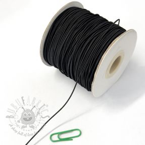 Elastic 1 mm black 100 m