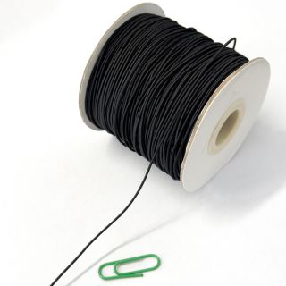 Elastic 1 mm black 100 m