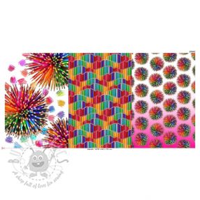 Tricot Pencil explosion PANEL digital print