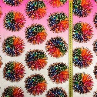 Tricot Pencil explosion PANEL digital print